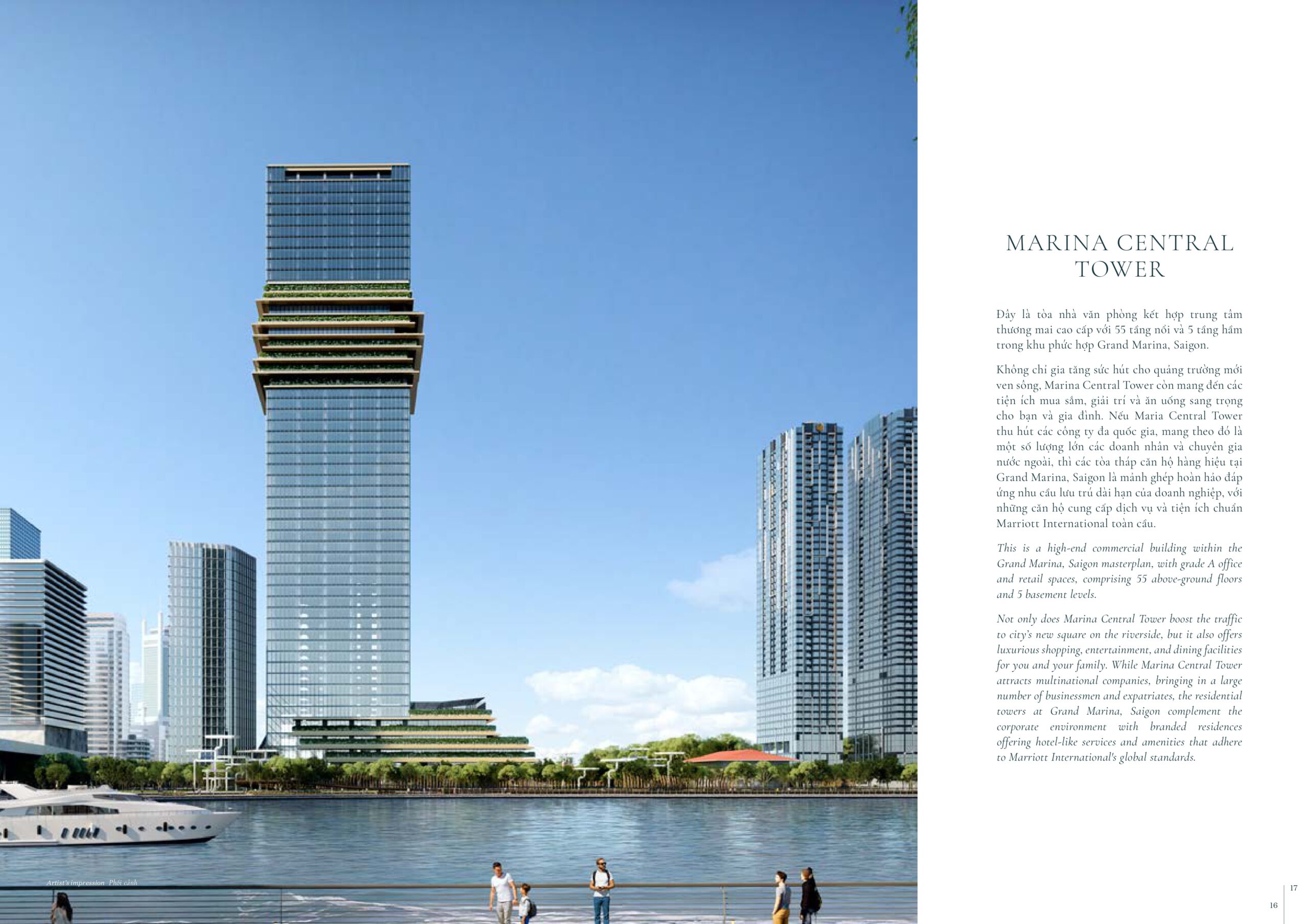 Layout mặt bằng Grand Marina Central Tower