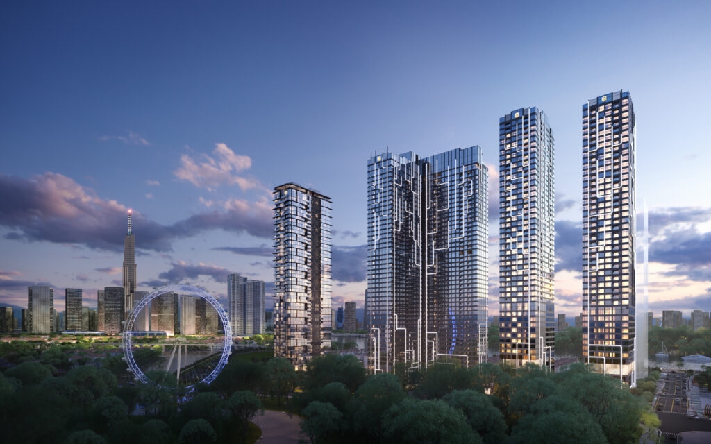 Layout mặt bằng tổng quan Grand Marina
